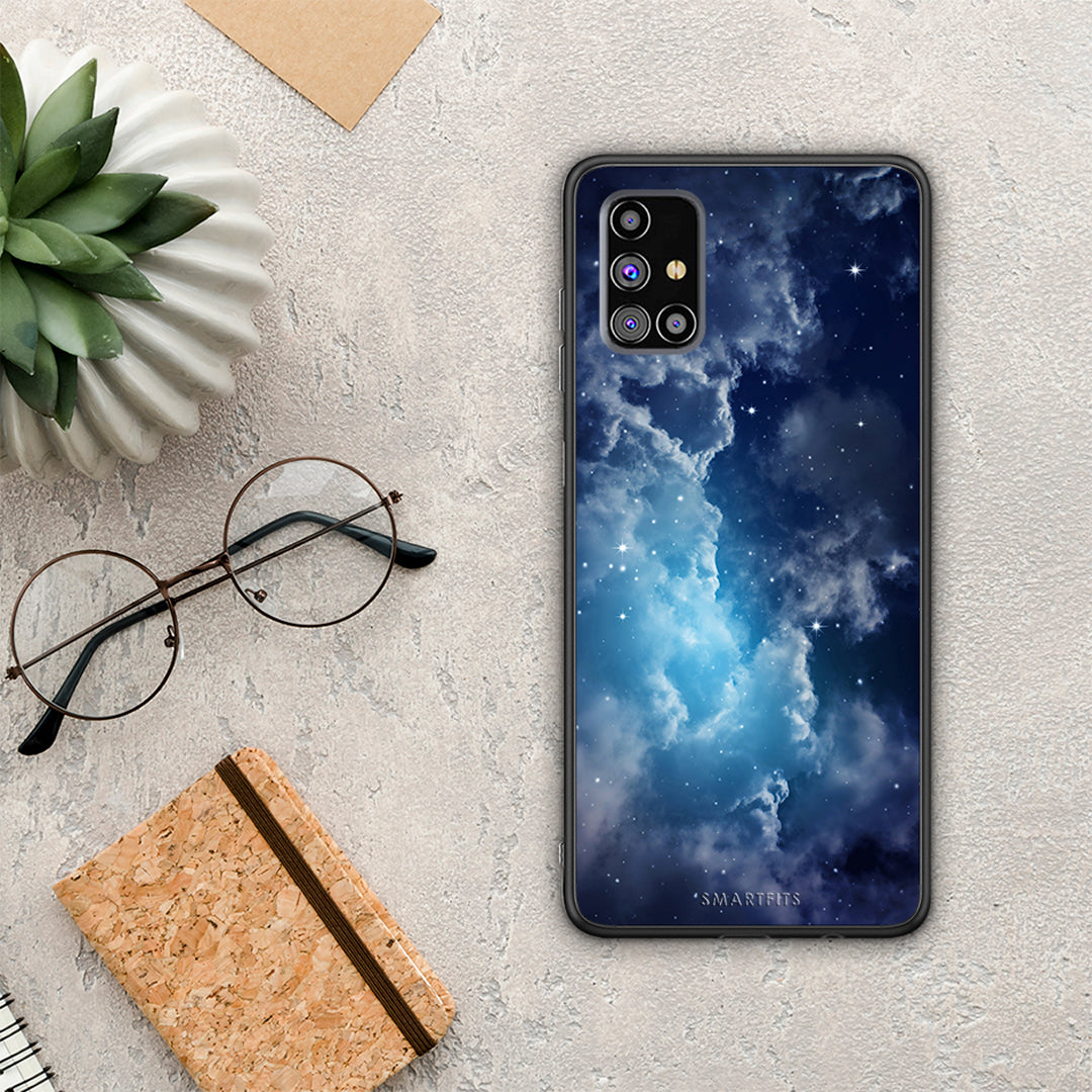Galactic Blue Sky - Samsung Galaxy M31s θήκη