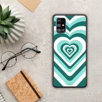 Thumbnail for Green Hearts - Samsung Galaxy M31s θήκη