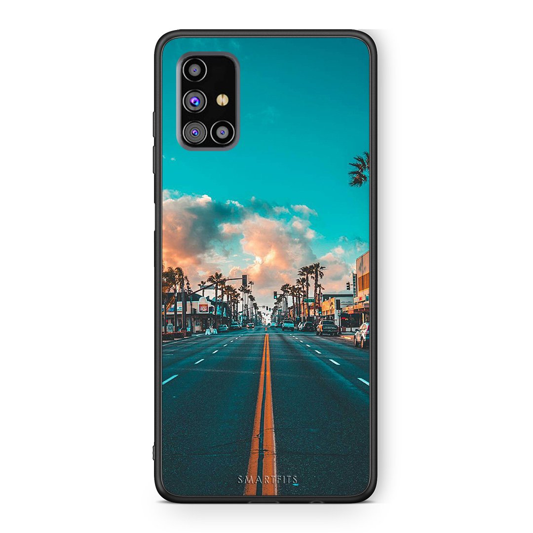 4 - Samsung M31s City Landscape case, cover, bumper