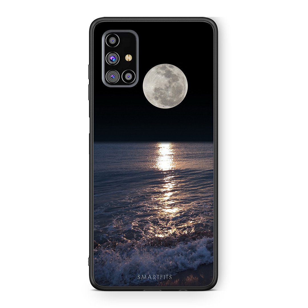 4 - Samsung M31s Moon Landscape case, cover, bumper