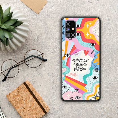 Manifest Your Vision - Samsung Galaxy M31s θήκη