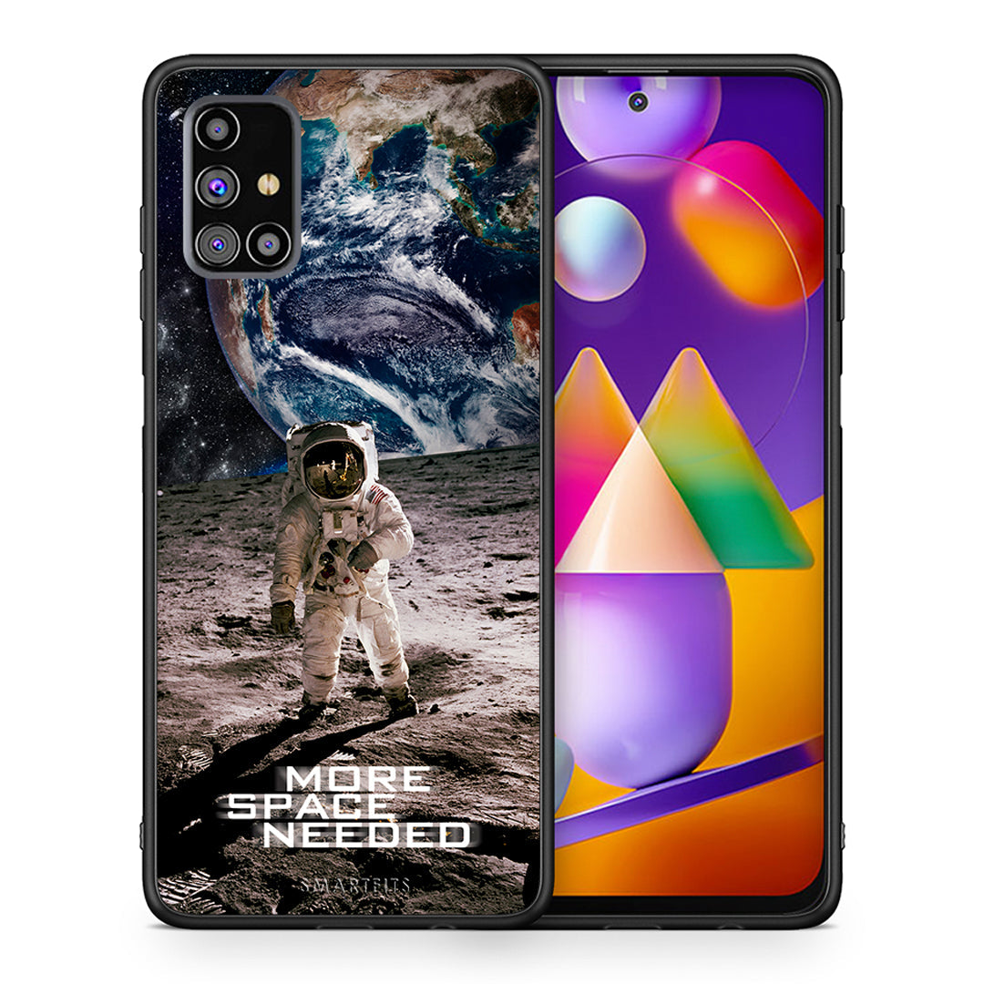 Θήκη Samsung M31s More Space από τη Smartfits με σχέδιο στο πίσω μέρος και μαύρο περίβλημα | Samsung M31s More Space case with colorful back and black bezels