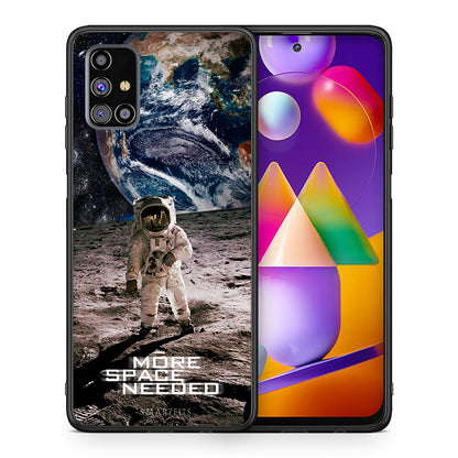Θήκη Samsung M31s More Space από τη Smartfits με σχέδιο στο πίσω μέρος και μαύρο περίβλημα | Samsung M31s More Space case with colorful back and black bezels