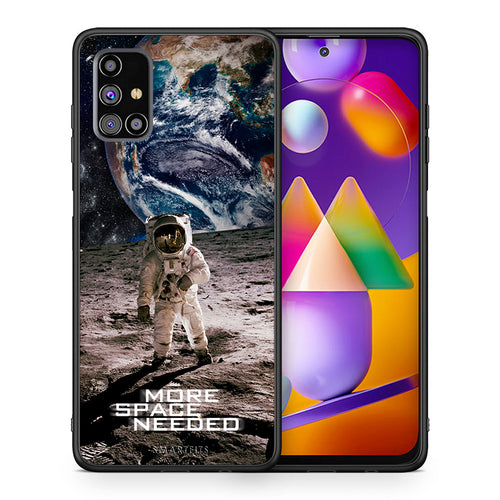 Θήκη Samsung M31s More Space από τη Smartfits με σχέδιο στο πίσω μέρος και μαύρο περίβλημα | Samsung M31s More Space case with colorful back and black bezels