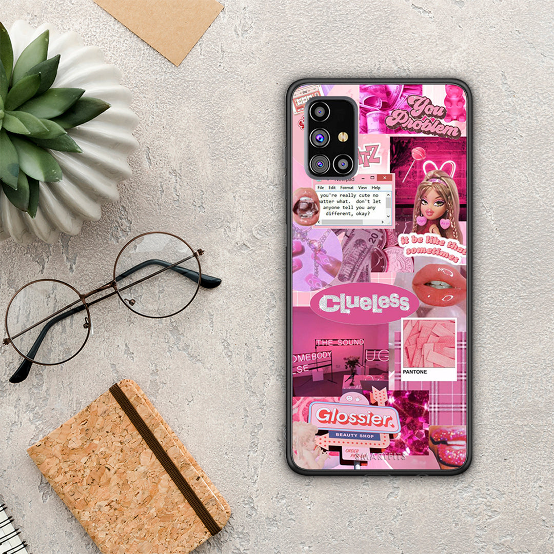 Pink Love - Samsung Galaxy M31s θήκη