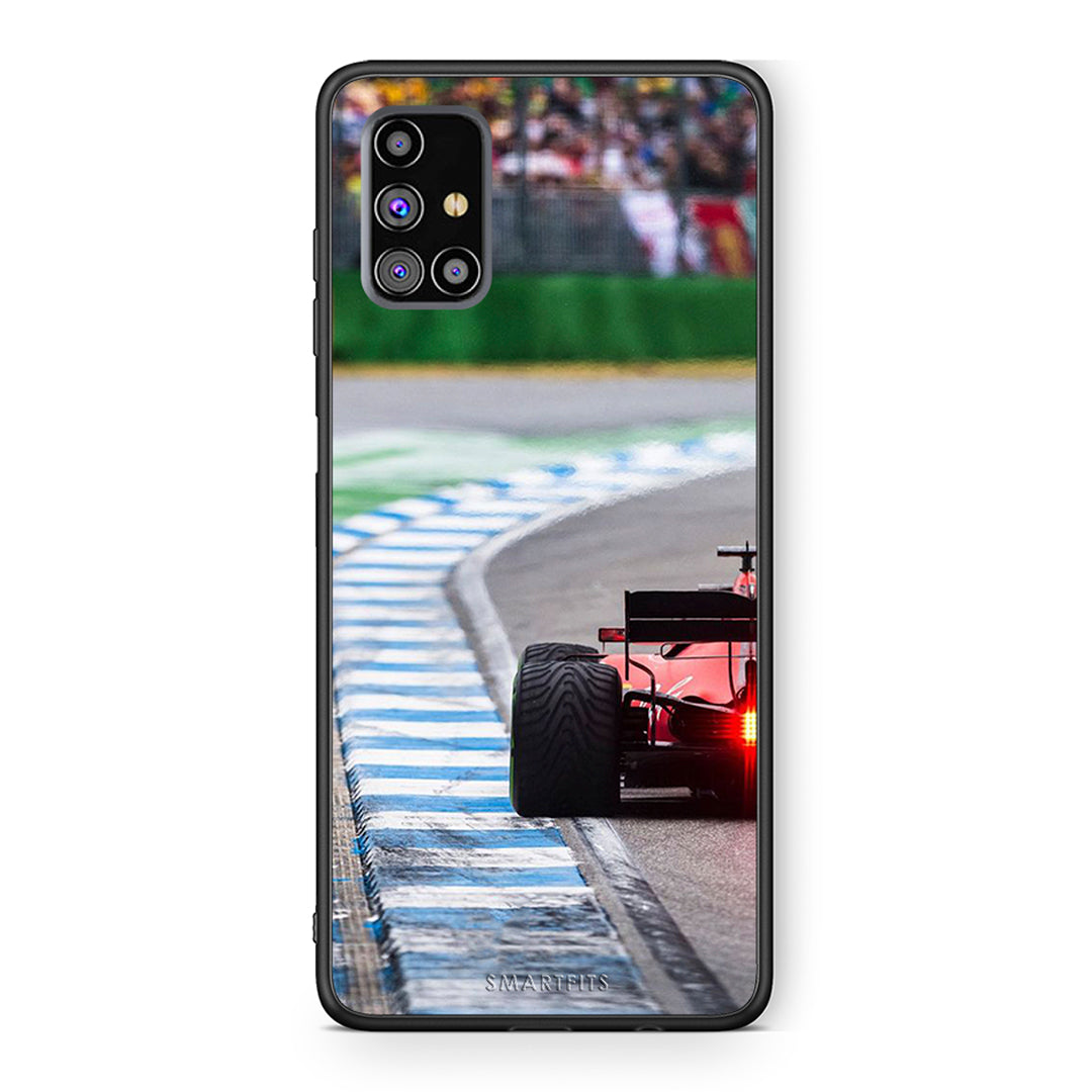 Samsung M31s Racing Vibes θήκη από τη Smartfits με σχέδιο στο πίσω μέρος και μαύρο περίβλημα | Smartphone case with colorful back and black bezels by Smartfits