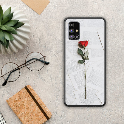 Red Rose - Samsung Galaxy M31s θήκη