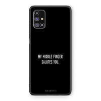Thumbnail for Samsung M31s Salute θήκη από τη Smartfits με σχέδιο στο πίσω μέρος και μαύρο περίβλημα | Smartphone case with colorful back and black bezels by Smartfits