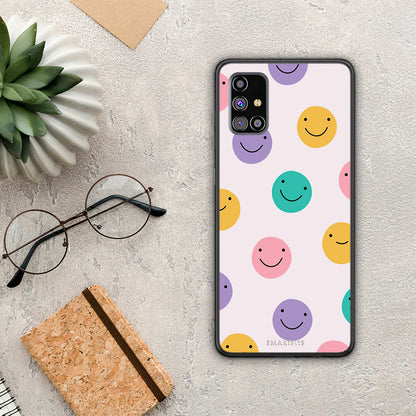 Smiley Faces - Samsung Galaxy M31s θήκη