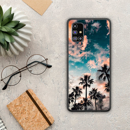 Summer Sky - Samsung Galaxy M31s θήκη