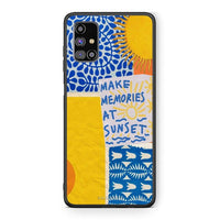 Thumbnail for Samsung M31s Sunset Memories Θήκη από τη Smartfits με σχέδιο στο πίσω μέρος και μαύρο περίβλημα | Smartphone case with colorful back and black bezels by Smartfits
