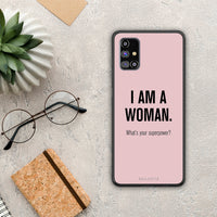 Thumbnail for Superpower Woman - Samsung Galaxy M31s θήκη