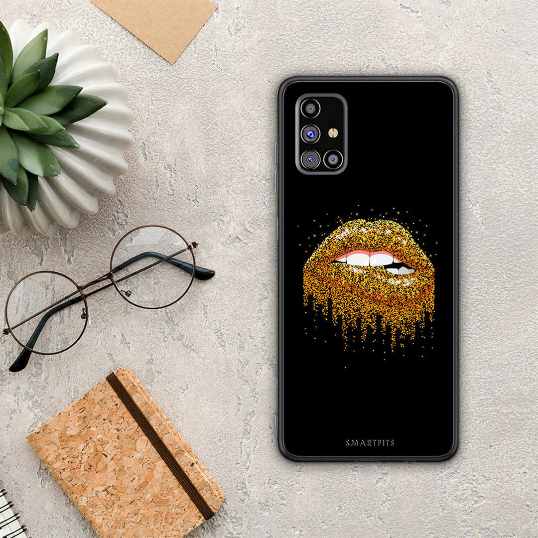 Valentine Golden - Samsung Galaxy M31s θήκη