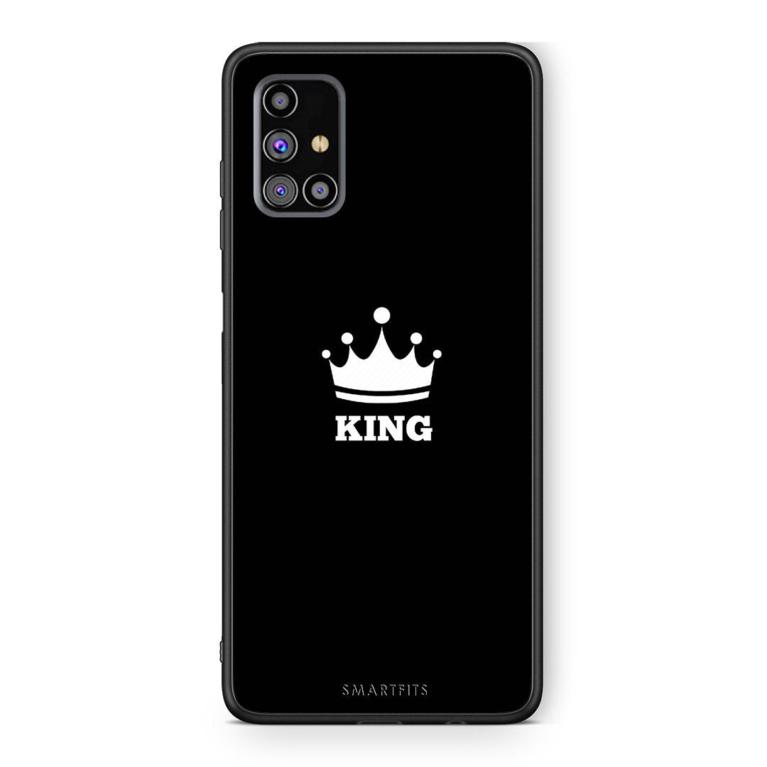 4 - Samsung M31s King Valentine case, cover, bumper