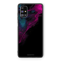 Thumbnail for 4 - Samsung M31s Pink Black Watercolor case, cover, bumper
