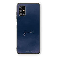 Thumbnail for Samsung M31s You Can θήκη από τη Smartfits με σχέδιο στο πίσω μέρος και μαύρο περίβλημα | Smartphone case with colorful back and black bezels by Smartfits