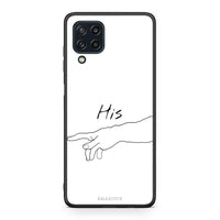 Thumbnail for Samsung M32 4G Aeshetic Love 2 Θήκη Αγίου Βαλεντίνου από τη Smartfits με σχέδιο στο πίσω μέρος και μαύρο περίβλημα | Smartphone case with colorful back and black bezels by Smartfits