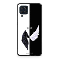 Thumbnail for Samsung M32 4G Angels Demons θήκη από τη Smartfits με σχέδιο στο πίσω μέρος και μαύρο περίβλημα | Smartphone case with colorful back and black bezels by Smartfits
