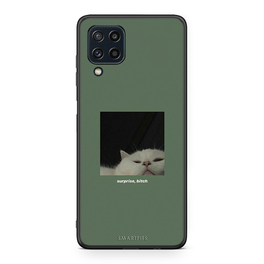 Samsung M32 4G Bitch Surprise θήκη από τη Smartfits με σχέδιο στο πίσω μέρος και μαύρο περίβλημα | Smartphone case with colorful back and black bezels by Smartfits