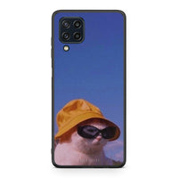 Thumbnail for Samsung M32 4G Cat Diva θήκη από τη Smartfits με σχέδιο στο πίσω μέρος και μαύρο περίβλημα | Smartphone case with colorful back and black bezels by Smartfits