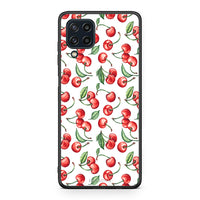 Thumbnail for Samsung M32 4G Cherry Summer θήκη από τη Smartfits με σχέδιο στο πίσω μέρος και μαύρο περίβλημα | Smartphone case with colorful back and black bezels by Smartfits