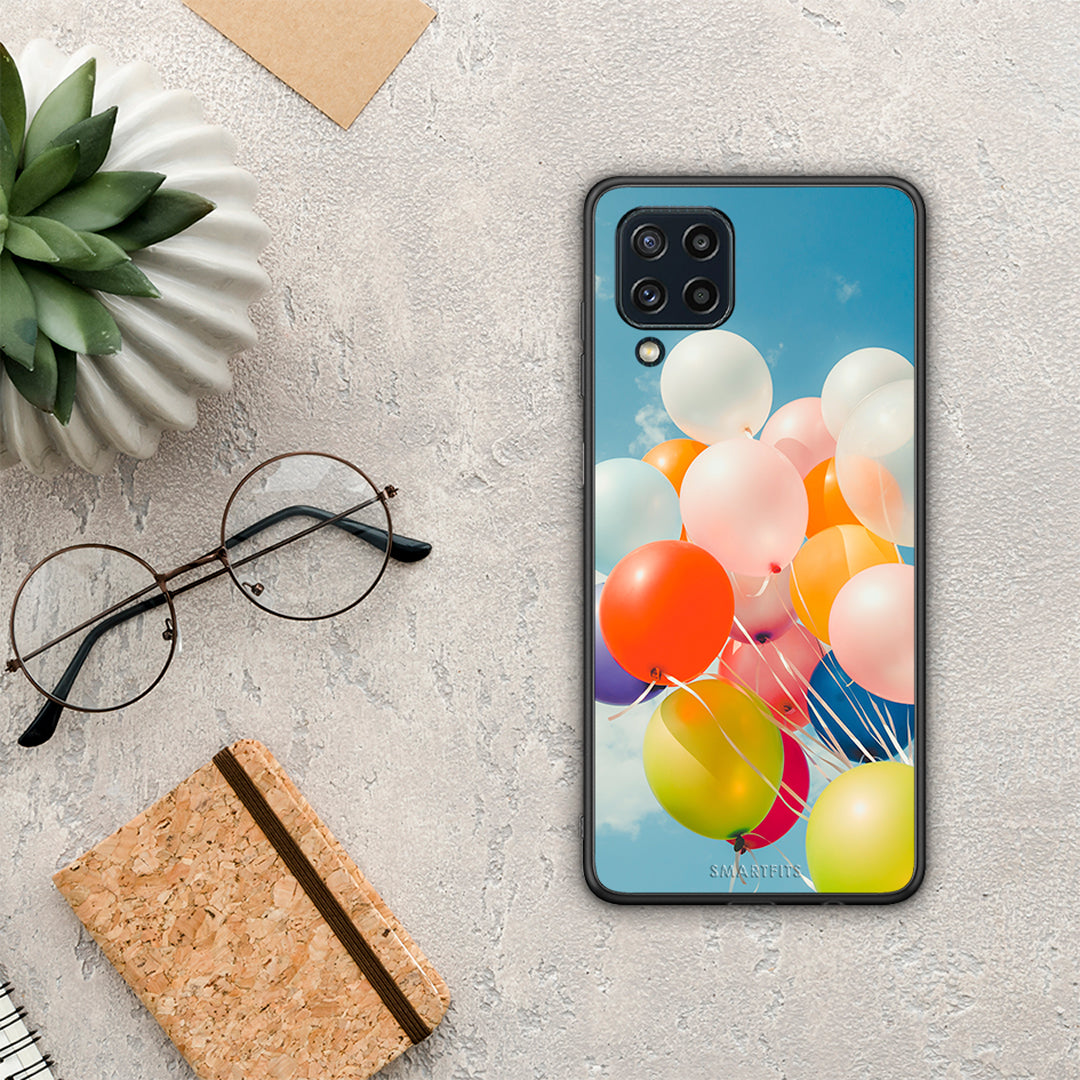 Colorful Balloons - Samsung Galaxy M32 4G / M22 θήκη