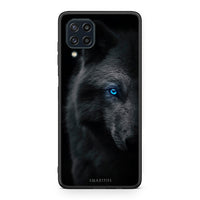 Thumbnail for Samsung M32 4G Dark Wolf θήκη από τη Smartfits με σχέδιο στο πίσω μέρος και μαύρο περίβλημα | Smartphone case with colorful back and black bezels by Smartfits