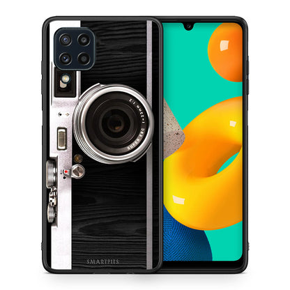 Θήκη Samsung M32 4G Emily In Paris από τη Smartfits με σχέδιο στο πίσω μέρος και μαύρο περίβλημα | Samsung M32 4G Emily In Paris case with colorful back and black bezels