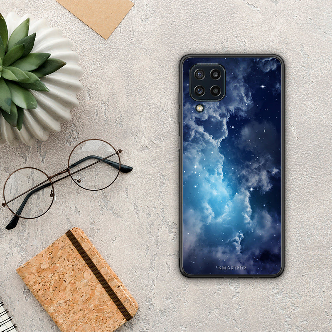 Galactic Blue Sky - Samsung Galaxy M32 4G / M22 θήκη