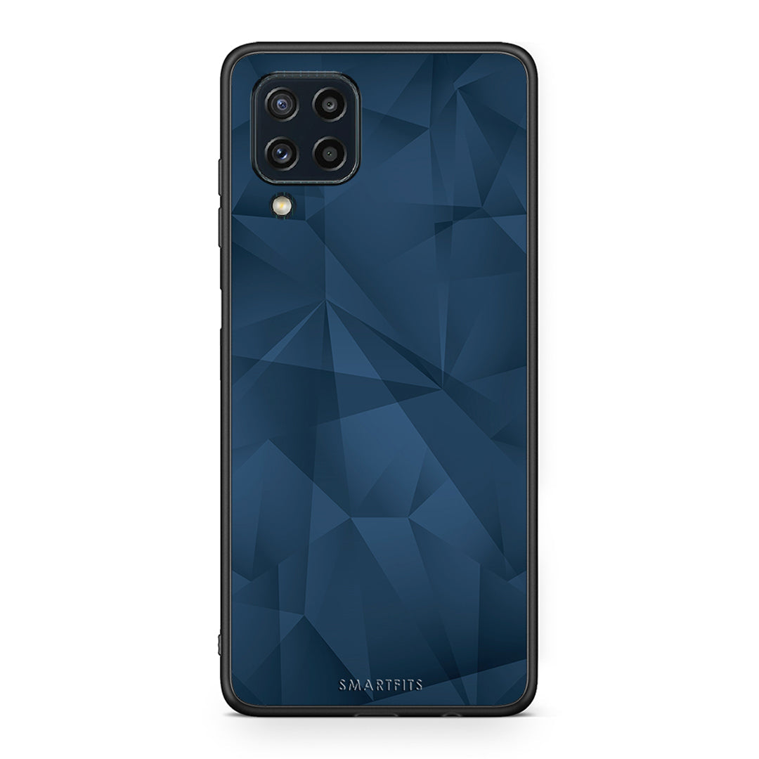 39 - Samsung M32 4G Blue Abstract Geometric case, cover, bumper