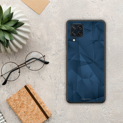Geometric Blue Abstract - Samsung Galaxy M32 4G / M22 θήκη