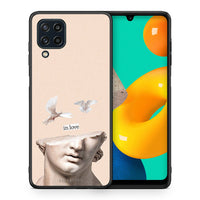 Thumbnail for Θήκη Samsung M32 4G In Love από τη Smartfits με σχέδιο στο πίσω μέρος και μαύρο περίβλημα | Samsung M32 4G In Love case with colorful back and black bezels