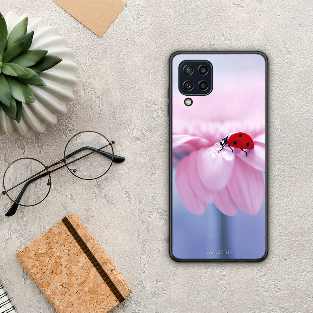 Ladybug Flower - Samsung Galaxy M32 4G / M22 θήκη