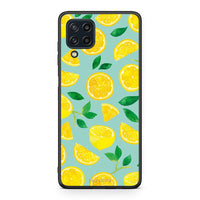 Thumbnail for Samsung M32 4G Lemons θήκη από τη Smartfits με σχέδιο στο πίσω μέρος και μαύρο περίβλημα | Smartphone case with colorful back and black bezels by Smartfits