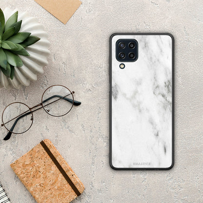 Marble White - Samsung Galaxy M32 4G / M22 θήκη