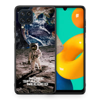 Thumbnail for Θήκη Samsung M32 4G More Space από τη Smartfits με σχέδιο στο πίσω μέρος και μαύρο περίβλημα | Samsung M32 4G More Space case with colorful back and black bezels