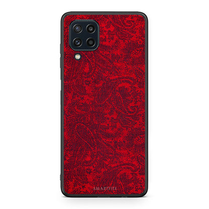 Samsung M32 4G Paisley Cashmere θήκη από τη Smartfits με σχέδιο στο πίσω μέρος και μαύρο περίβλημα | Smartphone case with colorful back and black bezels by Smartfits