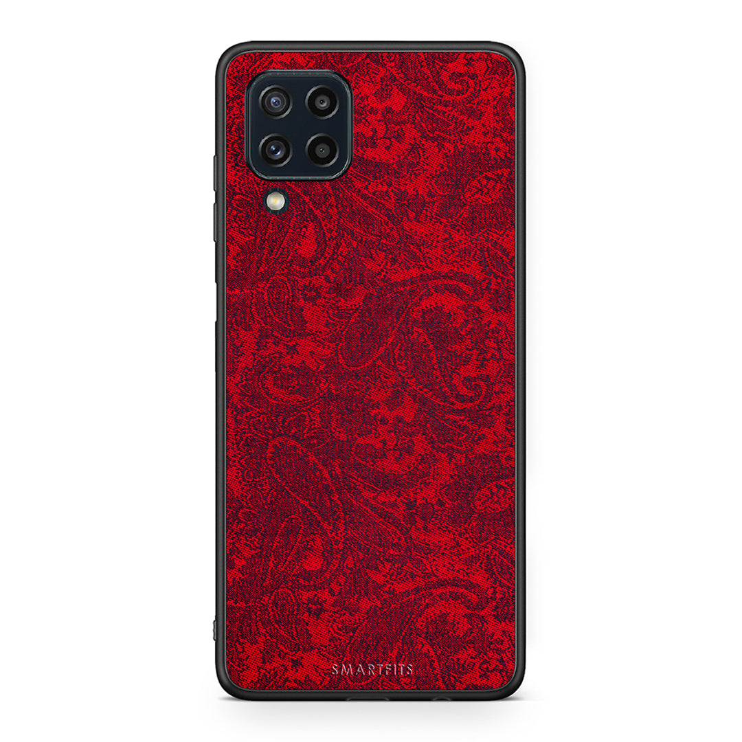 Samsung M32 4G Paisley Cashmere θήκη από τη Smartfits με σχέδιο στο πίσω μέρος και μαύρο περίβλημα | Smartphone case with colorful back and black bezels by Smartfits