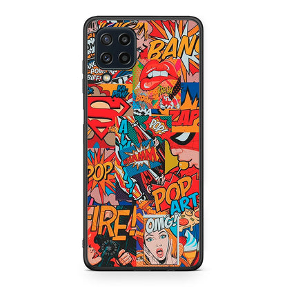 Samsung M32 4G PopArt OMG θήκη από τη Smartfits με σχέδιο στο πίσω μέρος και μαύρο περίβλημα | Smartphone case with colorful back and black bezels by Smartfits