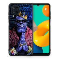 Thumbnail for Θήκη Samsung M32 4G Thanos PopArt από τη Smartfits με σχέδιο στο πίσω μέρος και μαύρο περίβλημα | Samsung M32 4G Thanos PopArt case with colorful back and black bezels