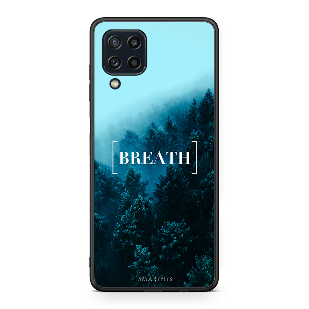 4 - Samsung M32 4G Breath Quote case, cover, bumper
