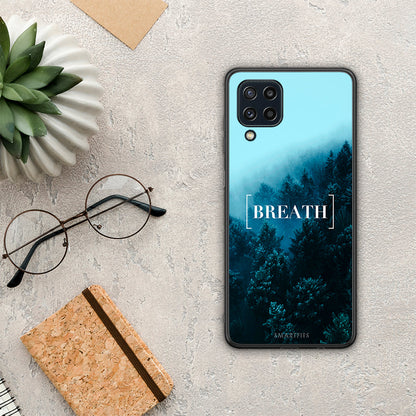 Quote Breath - Samsung Galaxy M32 4G / M22 θήκη