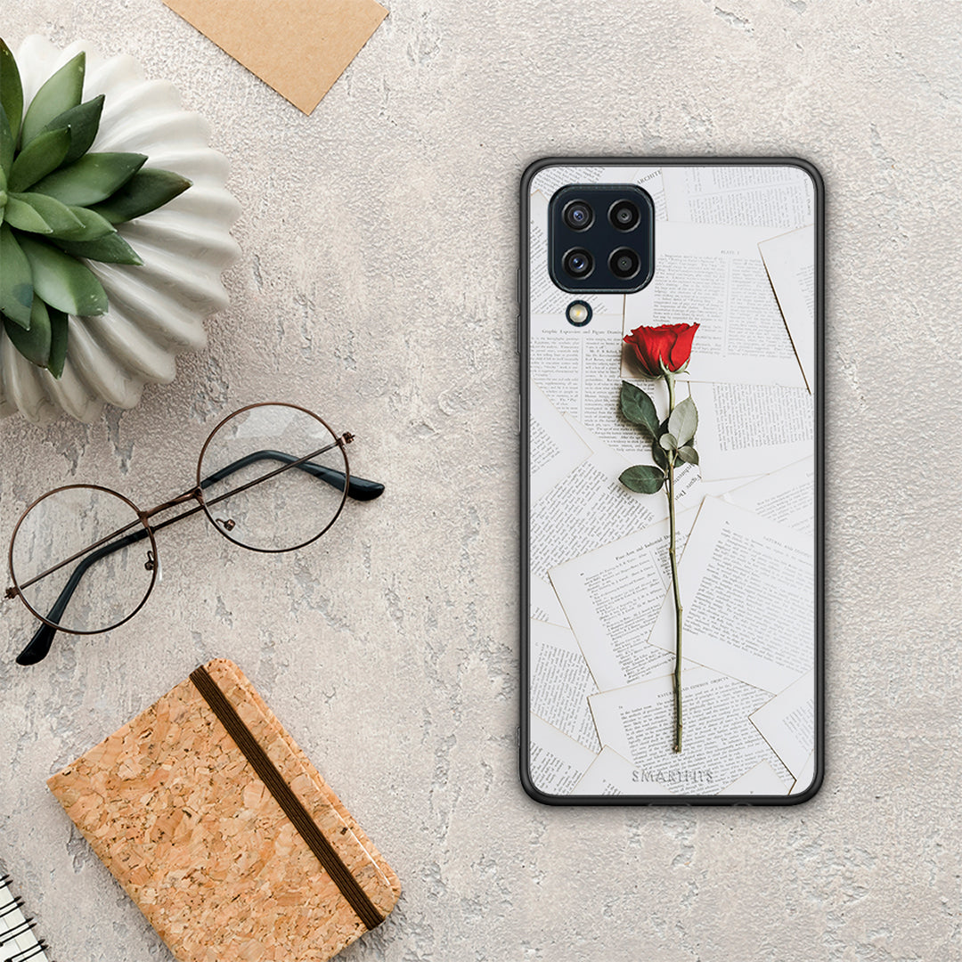 Red Rose - Samsung Galaxy M32 4G / M22 θήκη