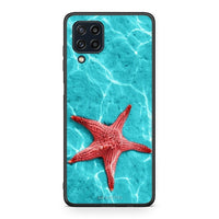 Thumbnail for Samsung M32 4G Red Starfish Θήκη από τη Smartfits με σχέδιο στο πίσω μέρος και μαύρο περίβλημα | Smartphone case with colorful back and black bezels by Smartfits