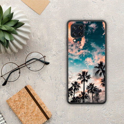 Summer Sky - Samsung Galaxy M32 4G / M22 θήκη