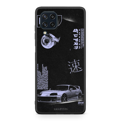 Samsung M32 4G Tokyo Drift Θήκη Αγίου Βαλεντίνου από τη Smartfits με σχέδιο στο πίσω μέρος και μαύρο περίβλημα | Smartphone case with colorful back and black bezels by Smartfits