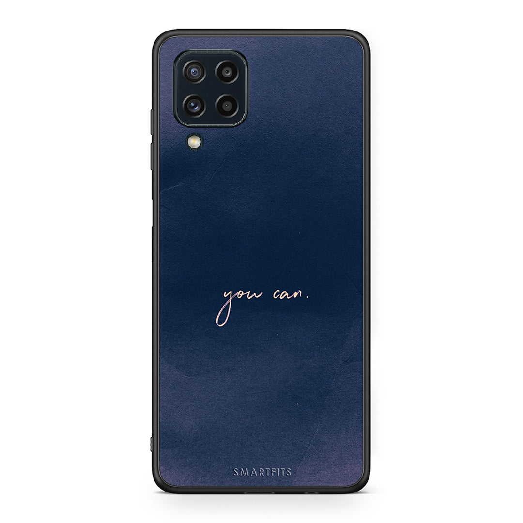 Samsung M32 4G You Can θήκη από τη Smartfits με σχέδιο στο πίσω μέρος και μαύρο περίβλημα | Smartphone case with colorful back and black bezels by Smartfits