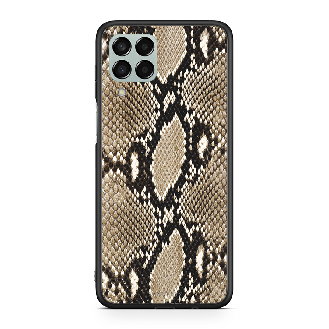 23 - Samsung M33 Fashion Snake Animal case, cover, bumper