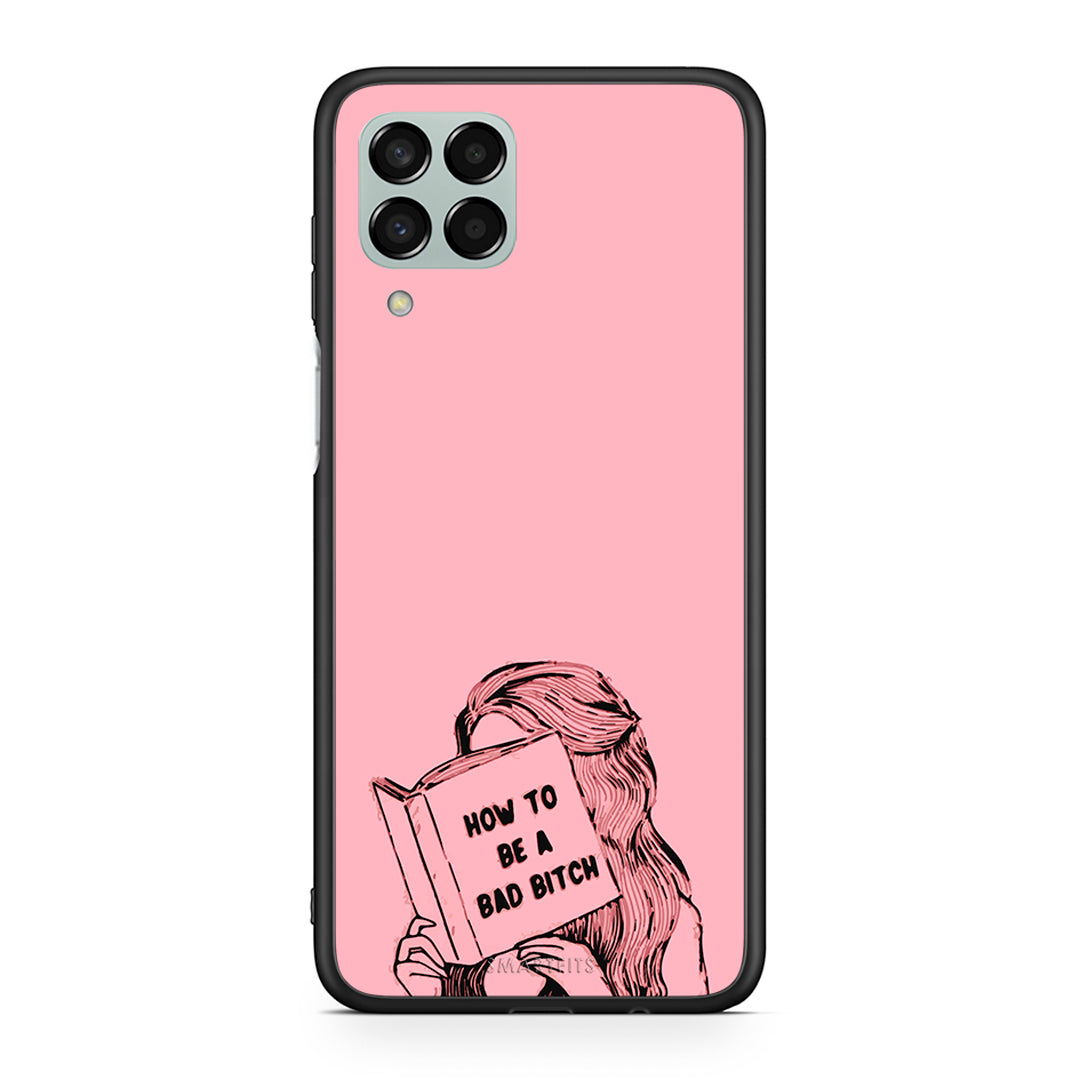 Samsung M33 Bad Bitch θήκη από τη Smartfits με σχέδιο στο πίσω μέρος και μαύρο περίβλημα | Smartphone case with colorful back and black bezels by Smartfits