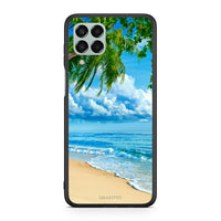 Thumbnail for Samsung M33 Beautiful Beach θήκη από τη Smartfits με σχέδιο στο πίσω μέρος και μαύρο περίβλημα | Smartphone case with colorful back and black bezels by Smartfits